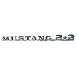 1965-66 "Mustang 2+2" Name Plate